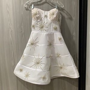 Rhinestone Mini Dress